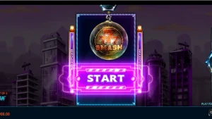 Tampilan visual slot 777 Smash dengan tema konstruksi industrial dan bola penghancur